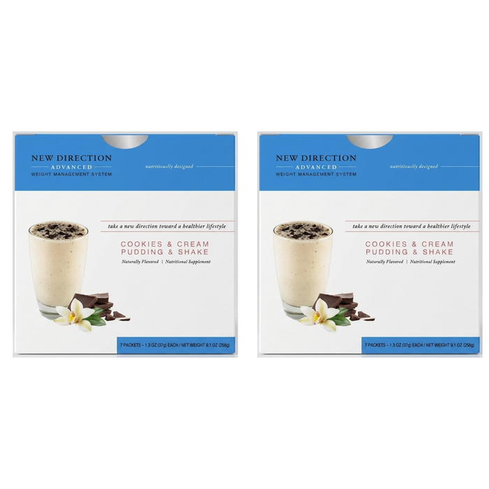 New Direction Cookies & Cream Pudding Shake