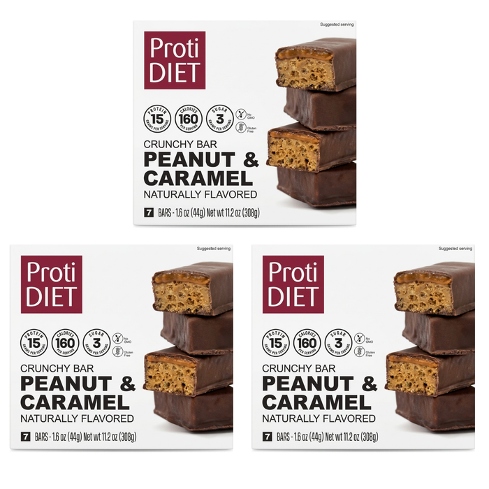 Peanut Butter & Smooth Caramel Crisp Bar
