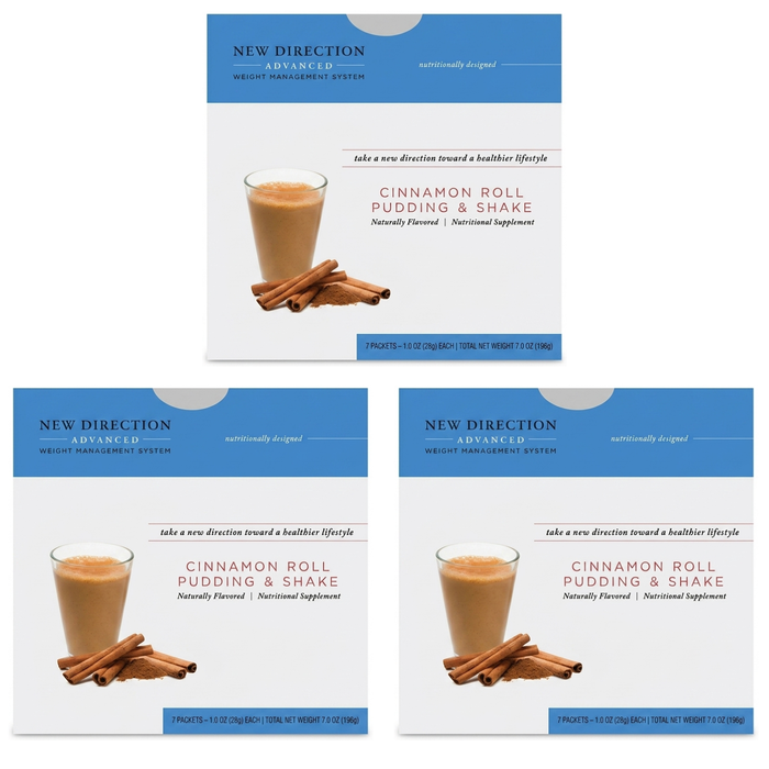 New Direction Cinnamon Roll Pudding Shake