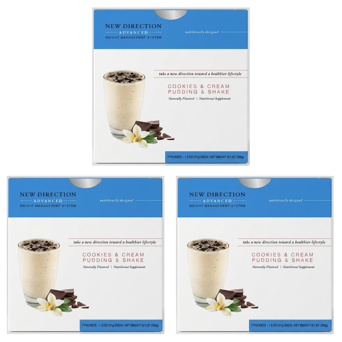 New Direction Cookies & Cream Pudding Shake