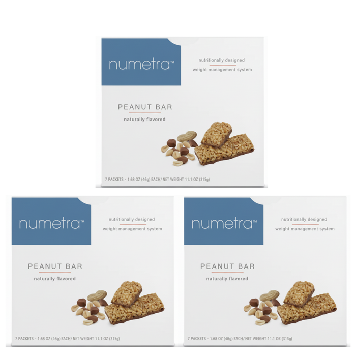 Numetra Peanut Bars - 1 Box