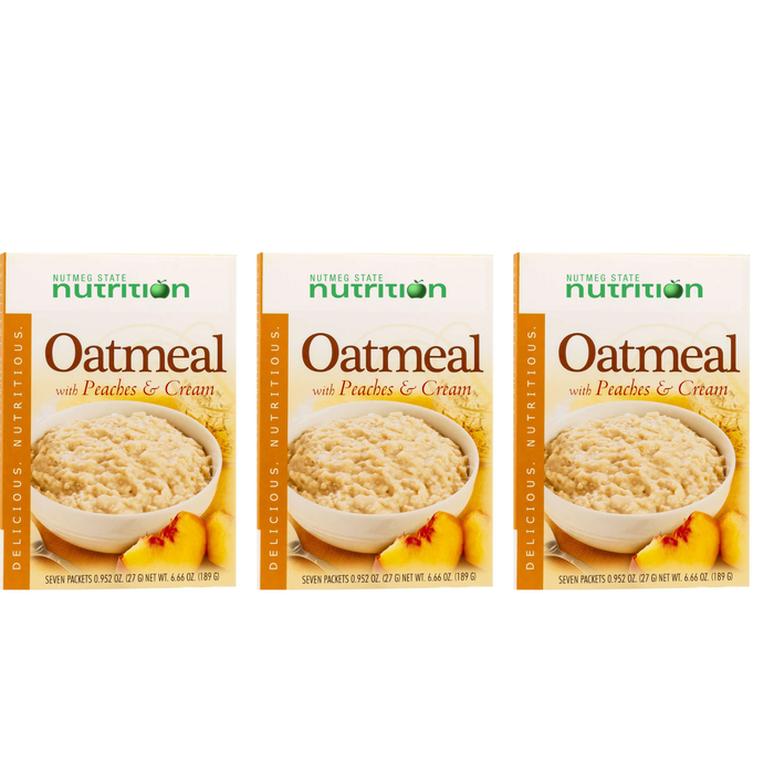 Fit Wise Peaches and Cream Oatmeal