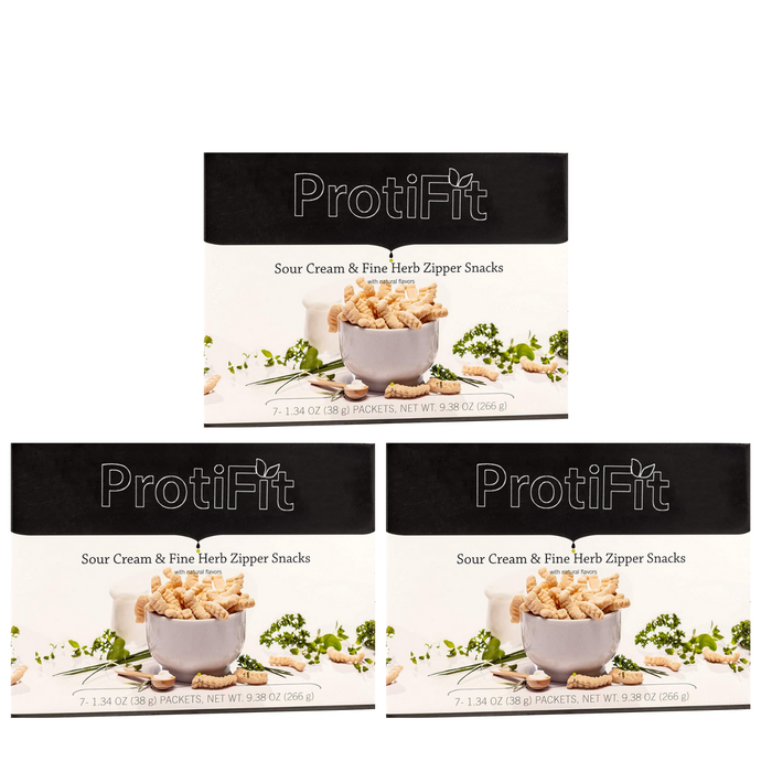 Proti Fit Sour Cream and Fine Herb Zippers