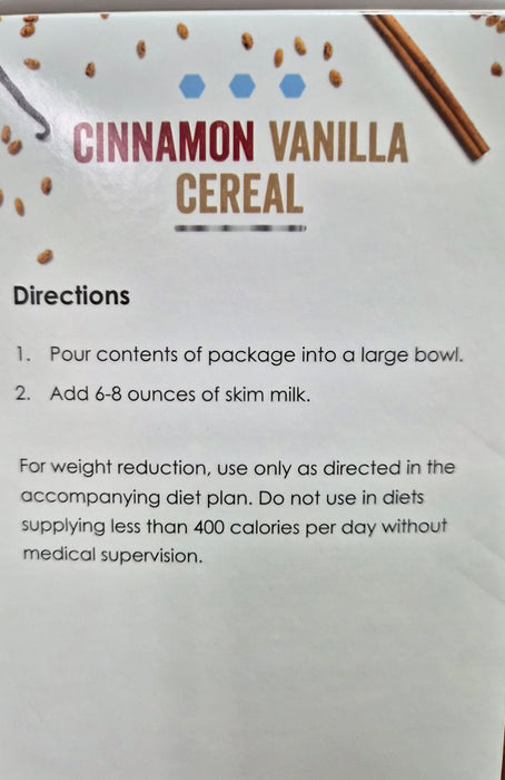 Fit Wise CRISPY Cinnamon Vanilla Cereal