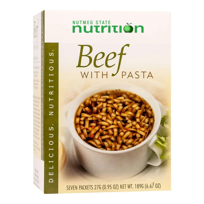 Fit Wise Beef Soup with Pasta