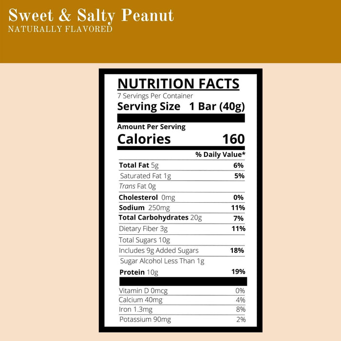 DPTG Sweet and Salty Peanut Bar