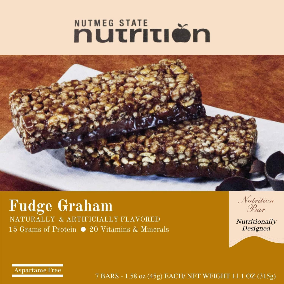 DPTG Crisp n Crunch Fudge Graham Diet Fudge Graham Protein Bars