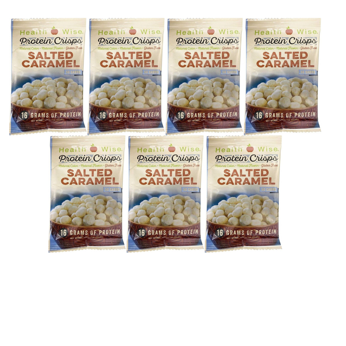 Salted Caramel Protein Crisps Protein Snack Weight Loss Food