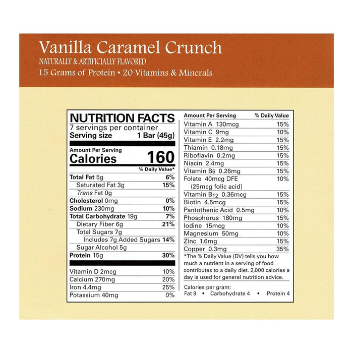 DPTG Vanilla Caramel Crunch Bar