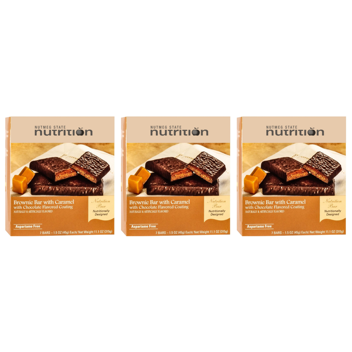DPTG Brownie Bar with Caramel Layer 10g Bar