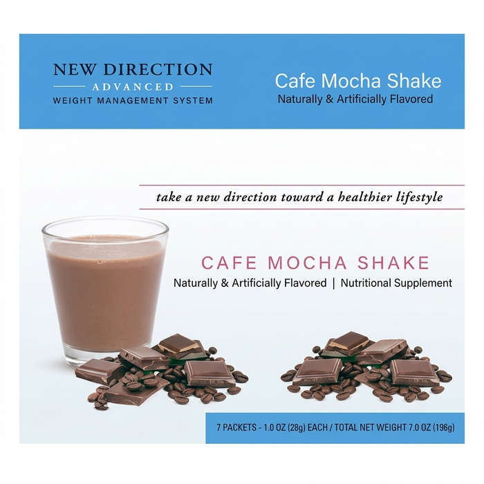 New Direction Cafe Mocha Shake