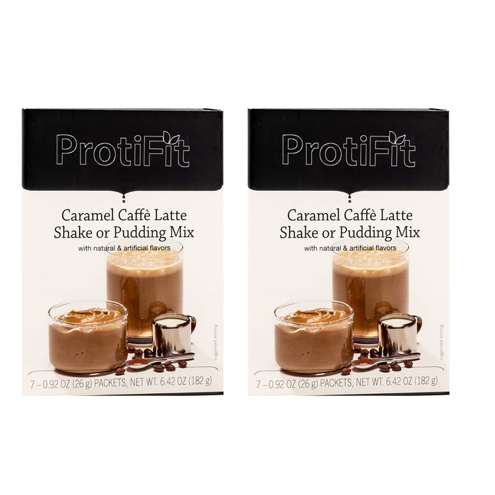 Proti Fit Caramel Cafe Latte Pudding-Shake Box
