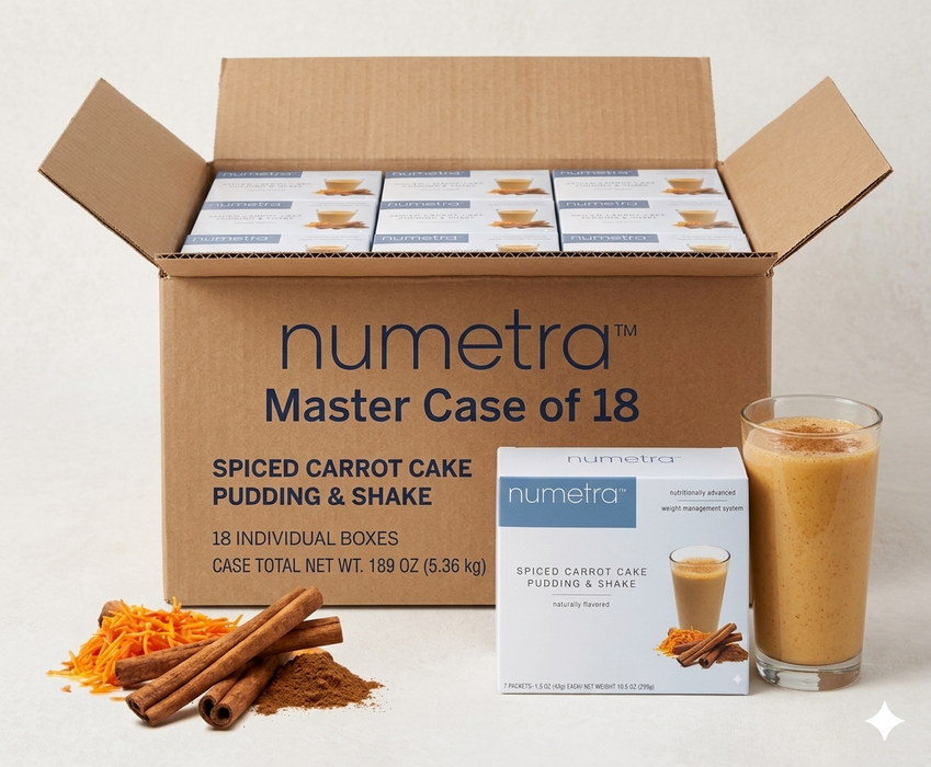 Numetra Spiced Carrot Pudding Shake