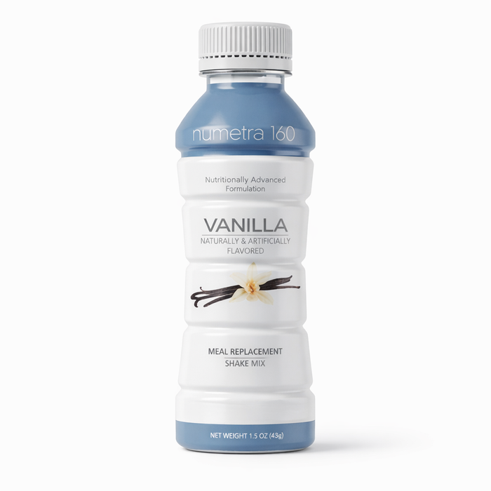 Numetra Vanilla Meal Replacement Shake Bottle