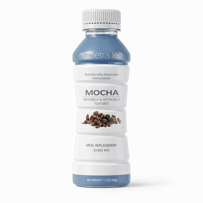 Numetra Mocha Meal Replacement Shake Bottle