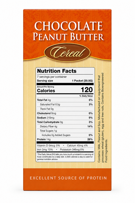 Fit Wise Chocolate Peanut Butter Cereal