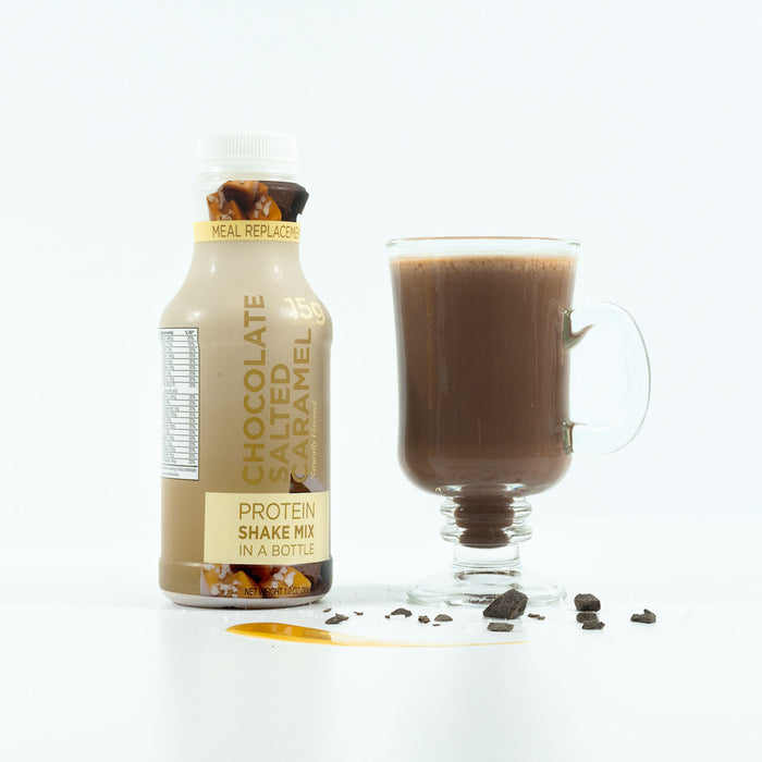 DPTG Chocolate Salted Caramel Shake in the Bottle