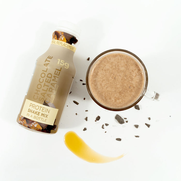 DPTG Chocolate Salted Caramel Shake in the Bottle