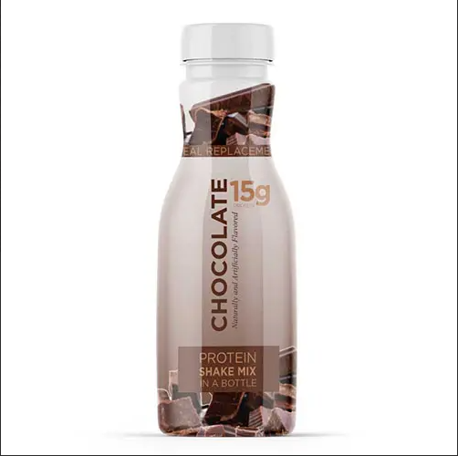 CASE of 84 DPTG Chocolate Shake Bottles