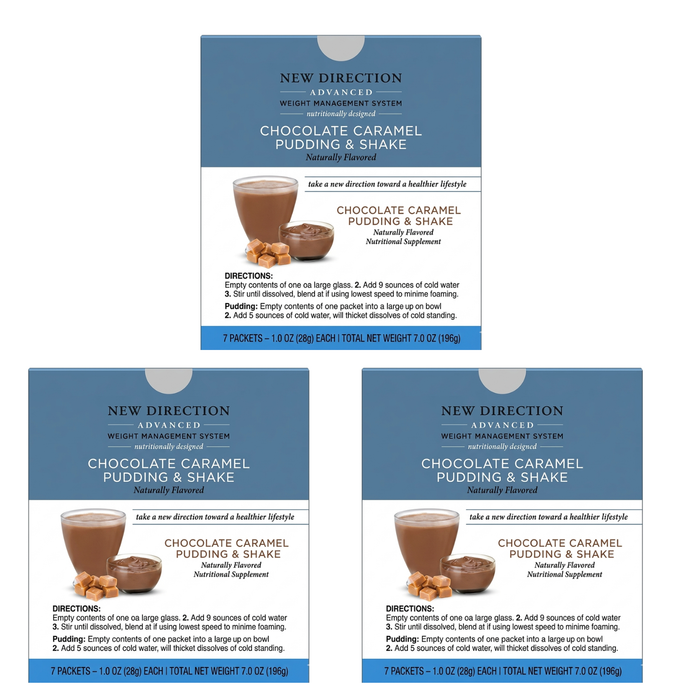 New Direction Chocolate Caramel Pudding Shake