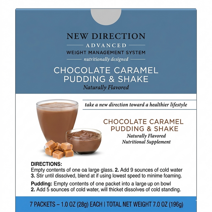 New Direction Chocolate Caramel Pudding Shake