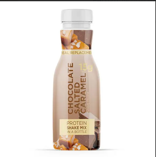 DPTG Chocolate Salted Caramel Shake in the Bottle