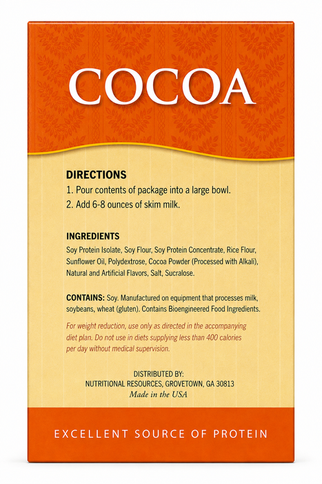 Fit Wise Rich Cocoa O's Cereal