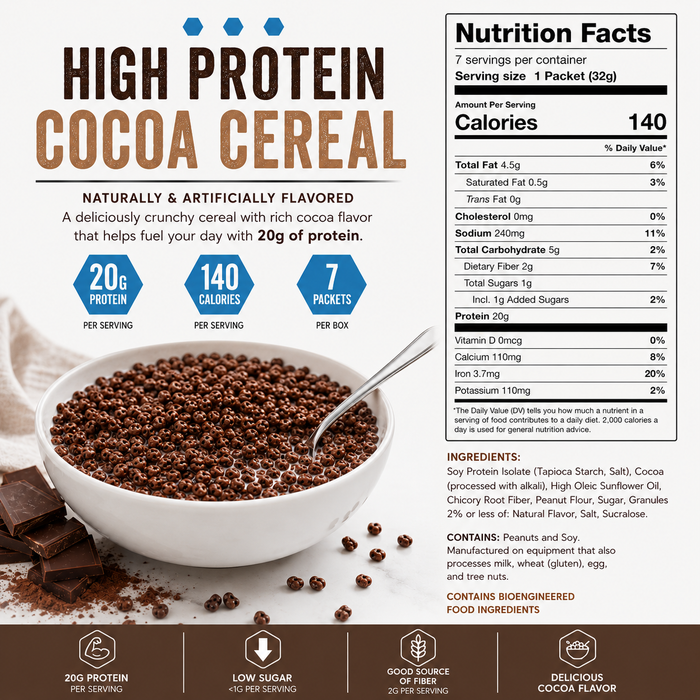 Fit Wise CRISPY Chocolate Cereal