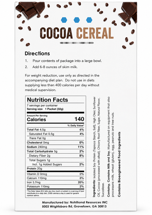 Fit Wise CRISPY Chocolate Cereal