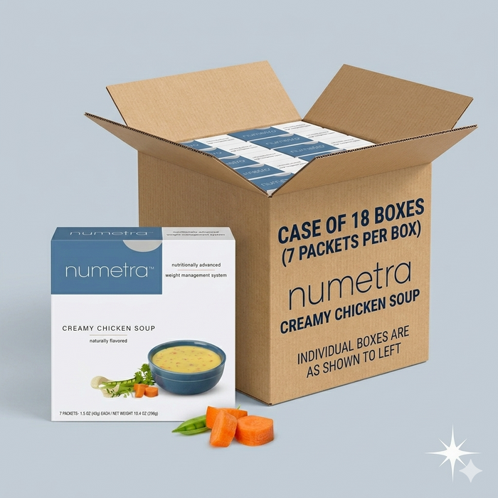 Numetra - Creamy Chicken Soup - 1 Box