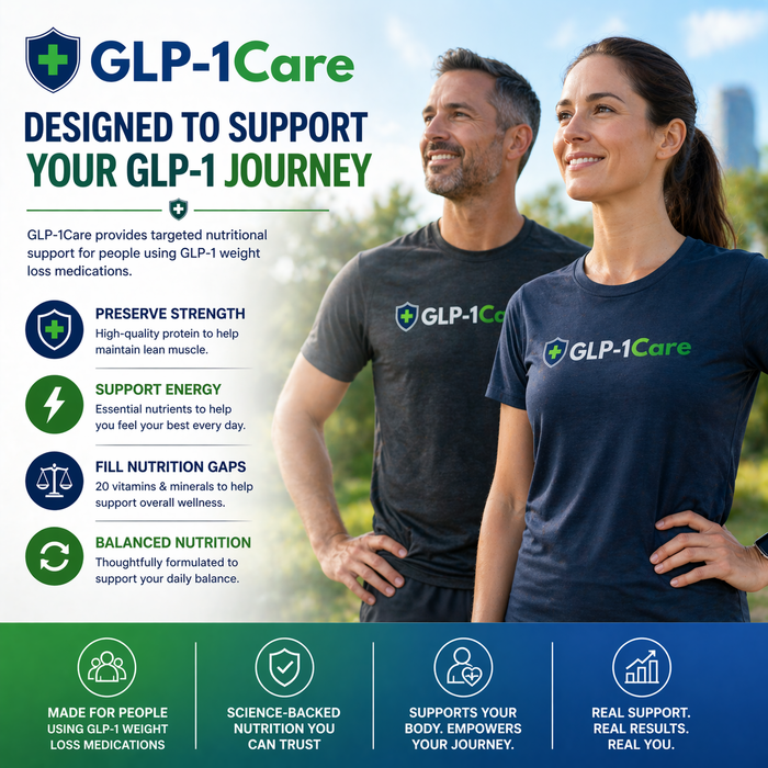 GLP-1Care - Maple Brown Sugar Protein Oatmeal Jar