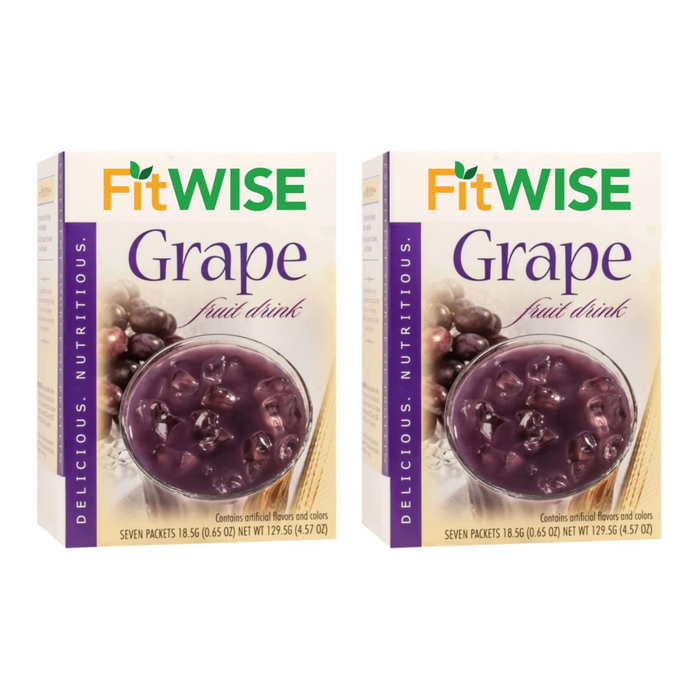 Fit Wise Grape Drink Box