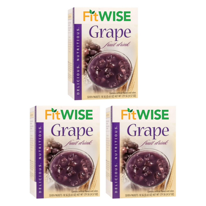 Fit Wise Grape Drink Box