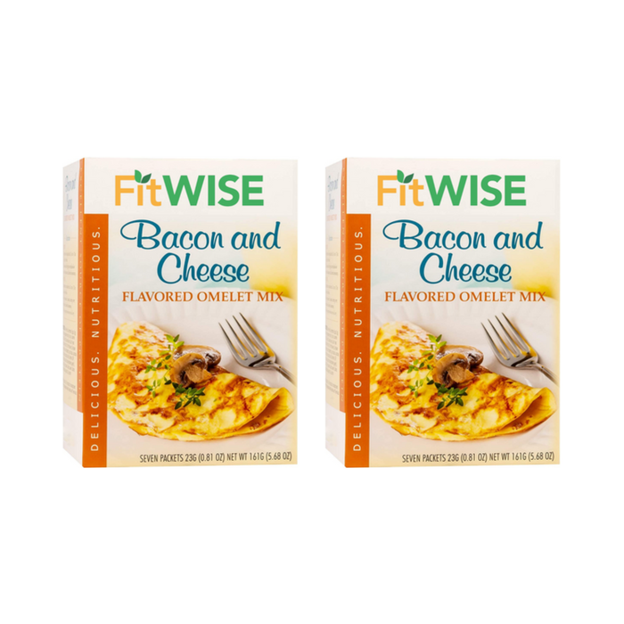 Fit Wise Bacon Cheese Omelet