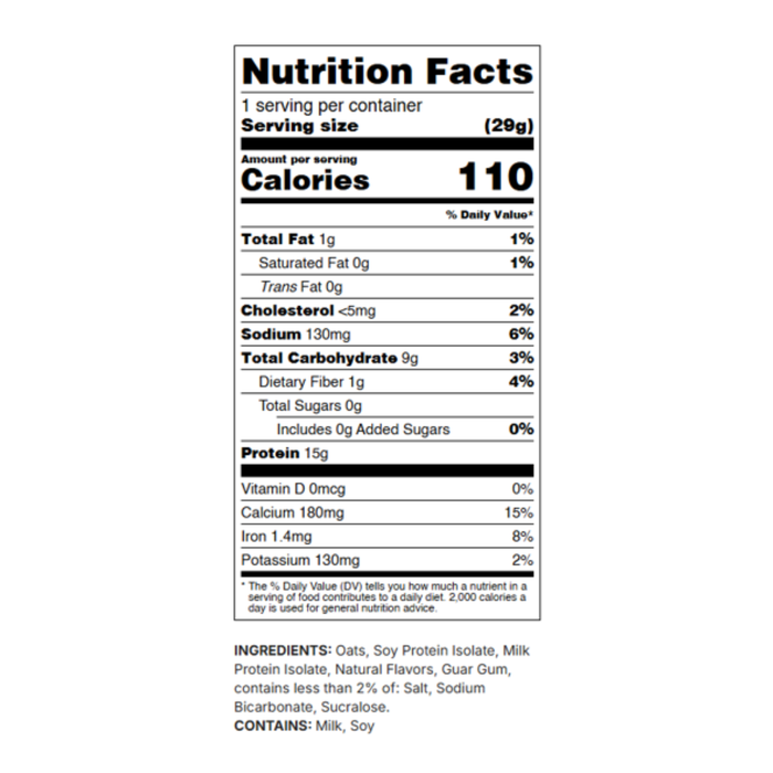 Fit Wise Maple Brown Sugar Oatmeal