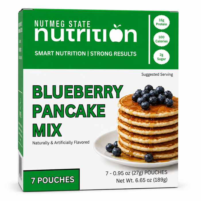 Nutmeg State Nutrition Blueberry Pancakes
