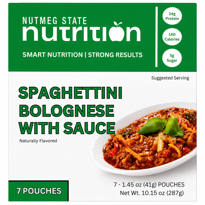 Nutmeg State Nutrition Spaghettini Bolognese