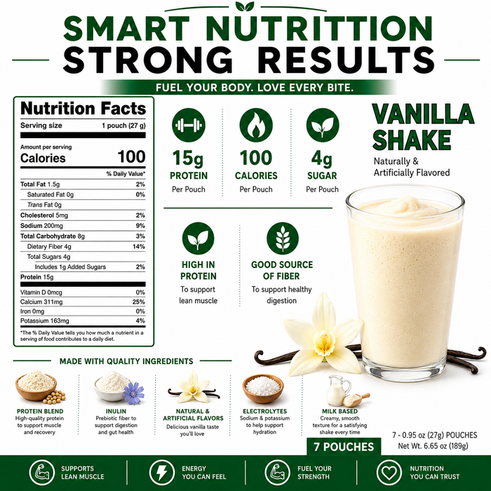 Nutmeg State Nutrition Vanilla Shake