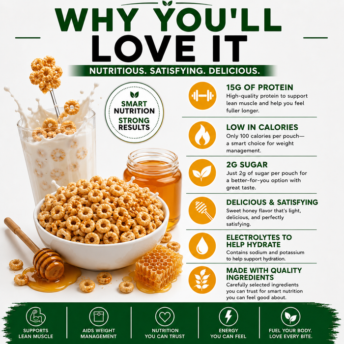 Nutmeg State Nutrition Honey Nut Soy Cereal