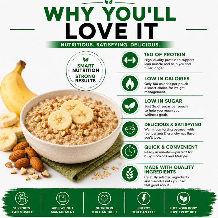Nutmeg State Nutrition Banana Nut Oatmeal