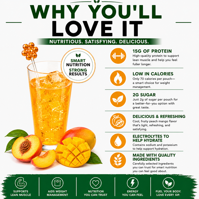 Nutmeg State Nutrition Peach Mango Liquid Concentrate