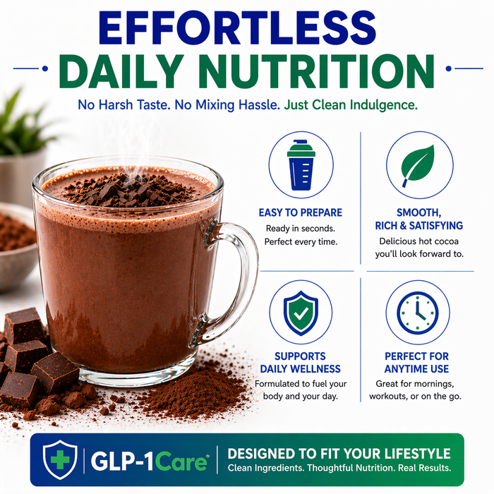 GLP-1Care - Hot Cocoa Jar