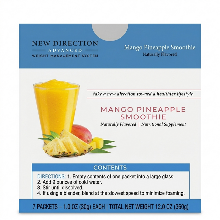 New Direction Mango Pineapple Smoothie