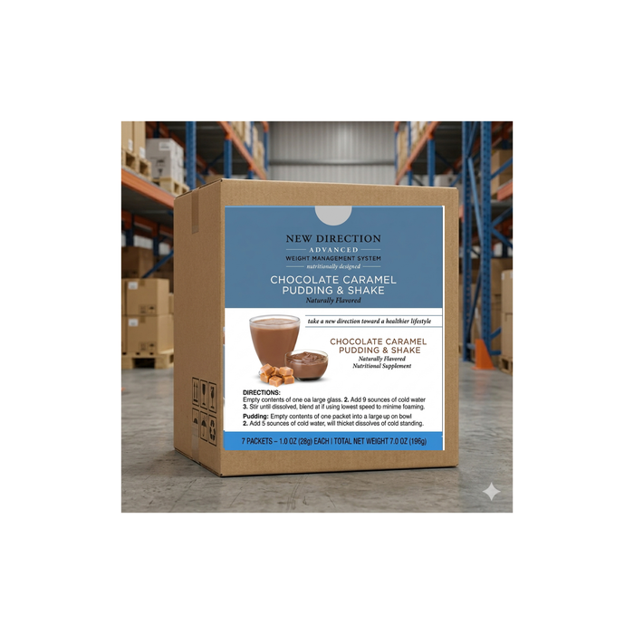 New Direction Chocolate Caramel Pudding Shake