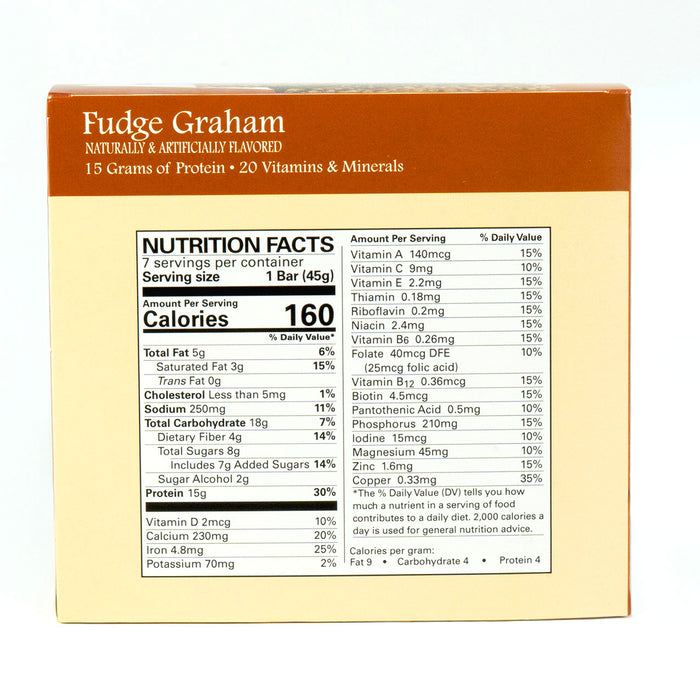DPTG Crisp and Crunch Fudge Graham Bar