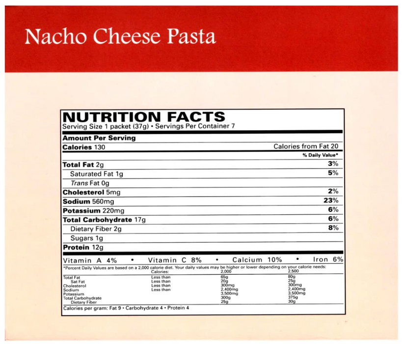 DPTG Nacho Cheese Pasta