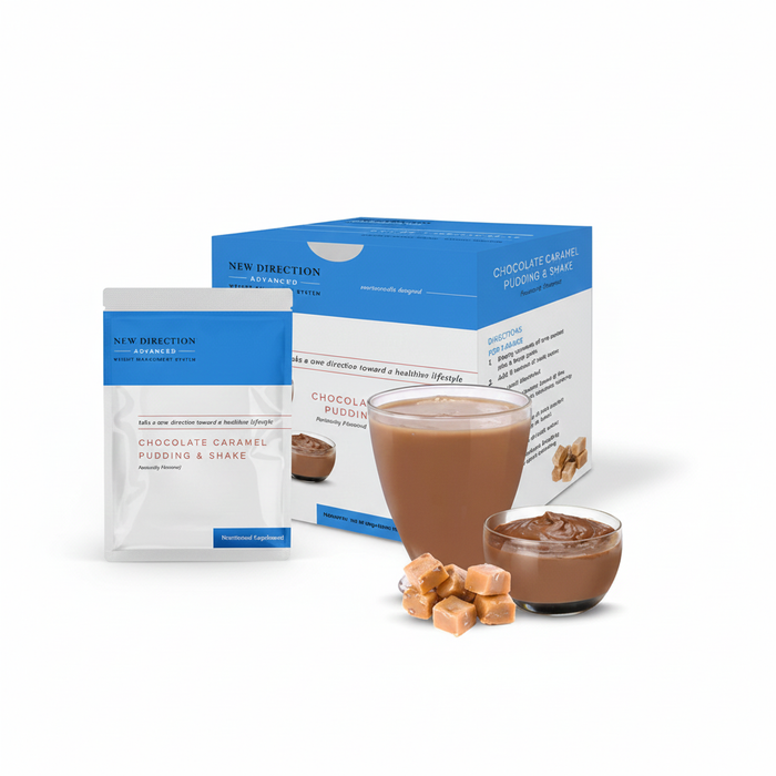 New Direction Chocolate Caramel Pudding Shake
