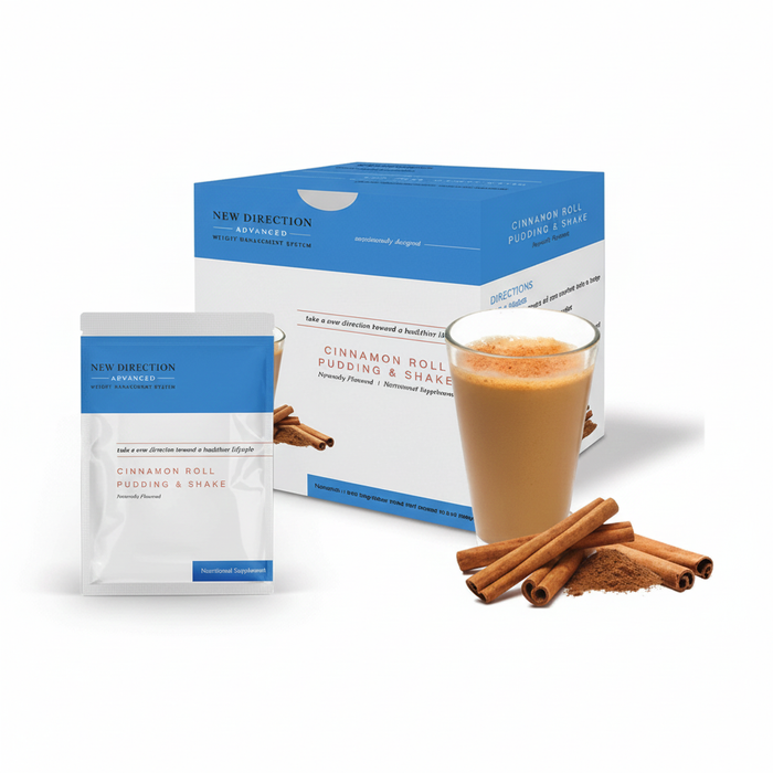 New Direction Cinnamon Roll Pudding Shake