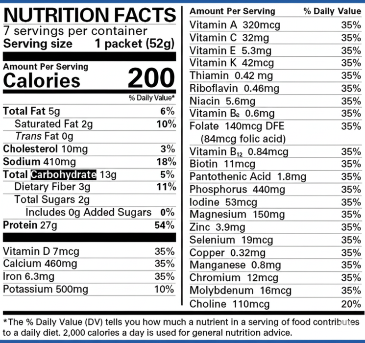 New Direction Creamy Vanilla Pudding