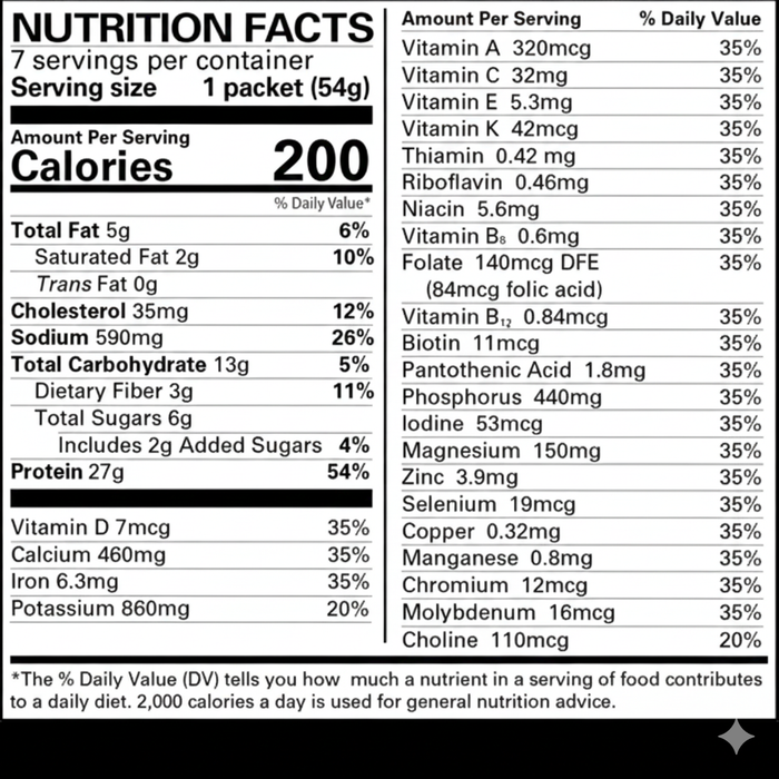 New Direction Double Chocolate Shake